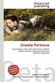 Buy Zinaida Portnova Book Lambert M Timpledon Miriam T Marseken Susan F Surhone Sapnaonline Com India