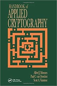 Handbook of Applied Cryptography Special Indian Edition