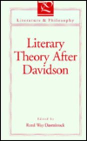 Literary Theory After Davidson