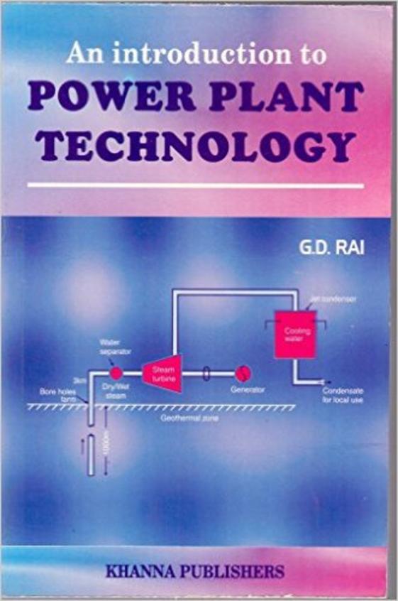 Buy Introduction To Power Plant Technology book Gd Rai , 4567150406