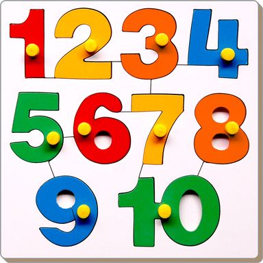 Little Genius Number Tray 1-10 With Know Al-3B