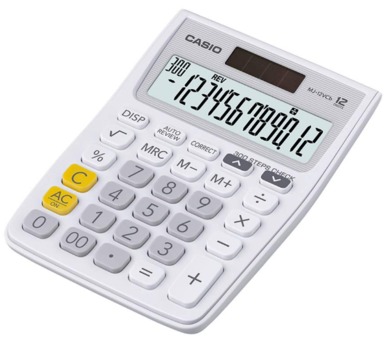 Casio MJ  12 vcb  we 12 digits Calculator