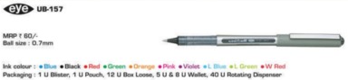 Uniball Ub-157 Eye Fine Green Pen
