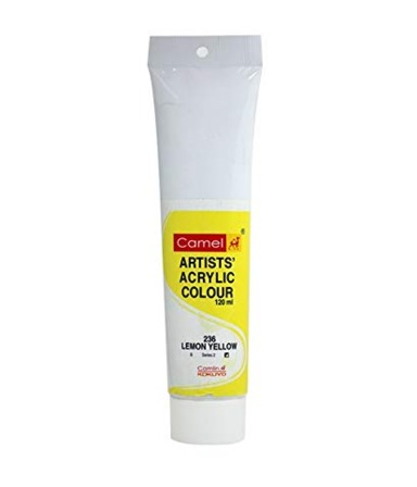 Camel 236 Lemon Yellow Art Acrylic Colour 120ml