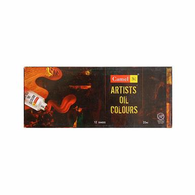 Camel Artists Oil Colours 12 Shades 20ml 20-l-12