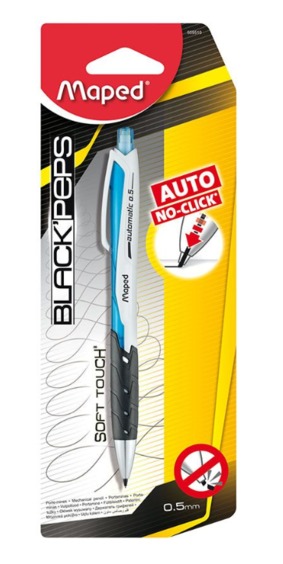 Buy Maped 559510 0.5 Black Peps Mechanical Pencil book