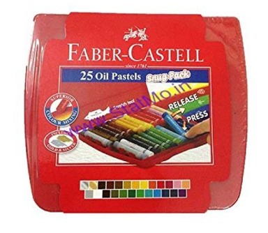 Faber Castell 25 Oil Pastels Snug Pack
