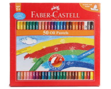 Faber Castell Oil Pastels 50 Colours