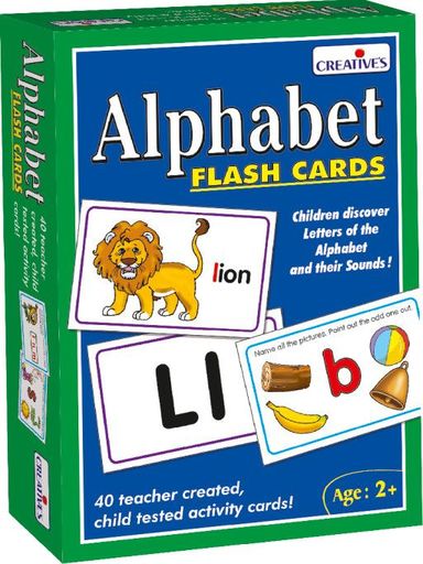Creative Alphabet Flash Cards 0519