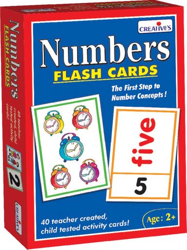 Creative Number Flash Cards 0520