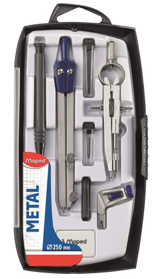 Maped 197514 8pcs Focus Compass set