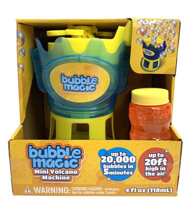 Win Magic Mini Volcano Bubble Machine 6126
