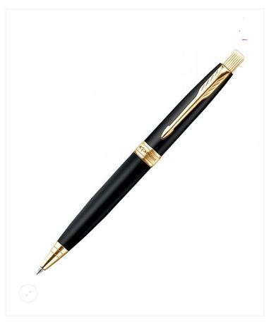 Parker Aster Matte Black Gt Ball Pen - Blue Ink