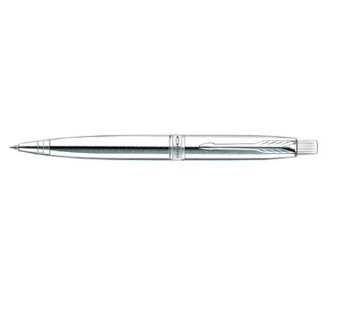 Parker Ct Aster Shiny Chrome Ball Pen - Blue Ink