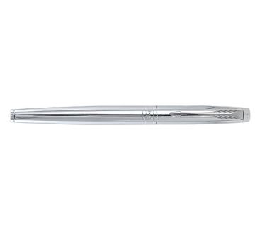 Parker Aster Shiny Chrome Ct Roller Ball Pen - Blue Ink