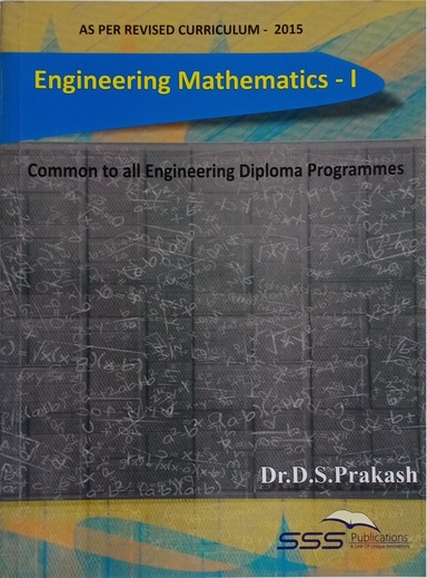 Buy Engineering Mathematics 1 For Diploma book : Ds Prakash ...