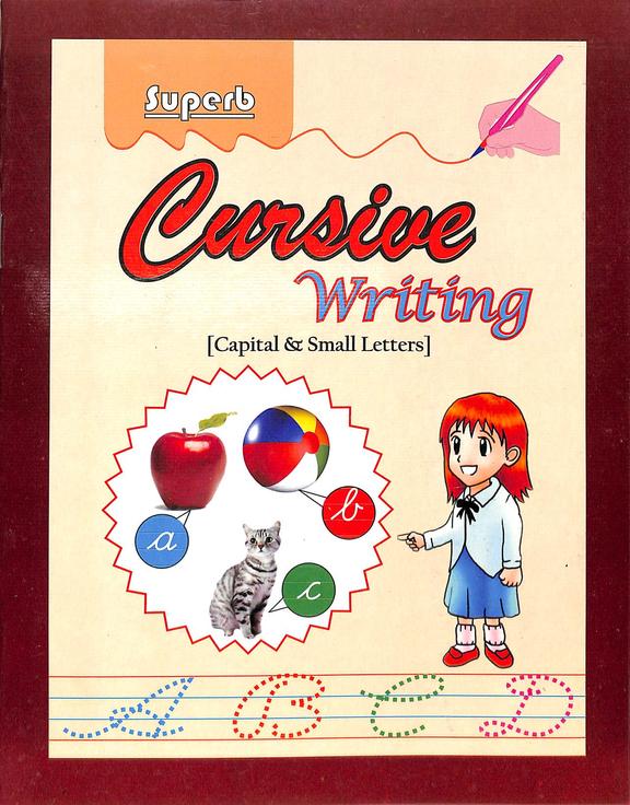 Cursive Writing Book : Capital & Small Letters