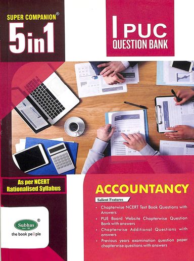 Accountancy Ist Puc Question Bank Super Companion 5 In 1