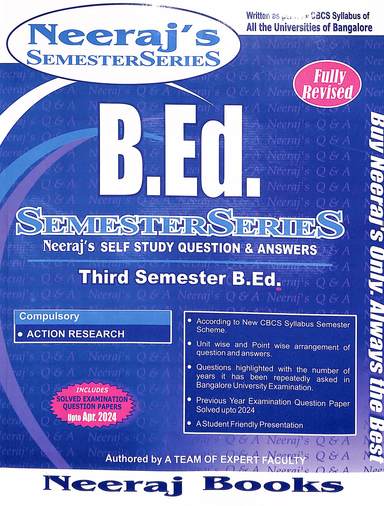 Buy Bed 3rd Sem Series Action Research : All The Universities Of ...
