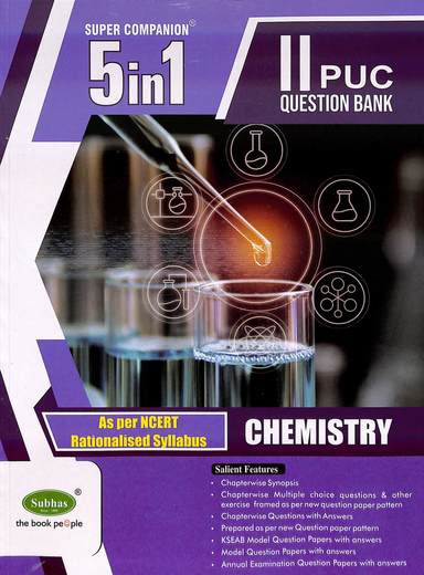 Chemistry 2 Puc Question Bank Super Companion 5 In 1