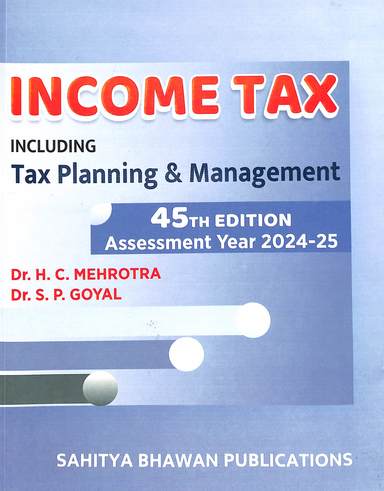 Income Tax Including Tax Planning & Management Assessment Year 2025-26