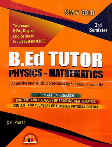 Bed Tutor Physics Mathematics For 3 Sem 2 Years Bed Degre : Bu