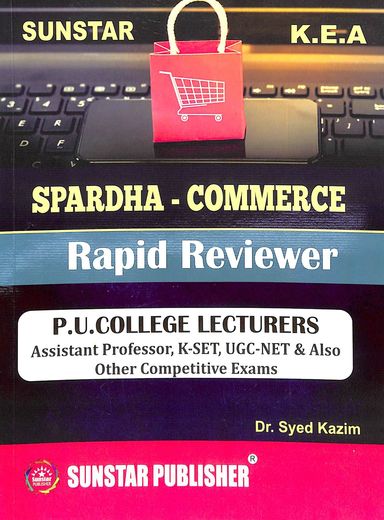 Sunstar Commerce Rapid Reviewer Assistant Professor Pu College Lecturers Kset Ugc Net Exam Papers
