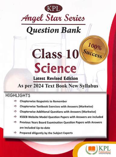 Kpl Angel Star Series Question Bank Science Class 10 : Lba 2026-27