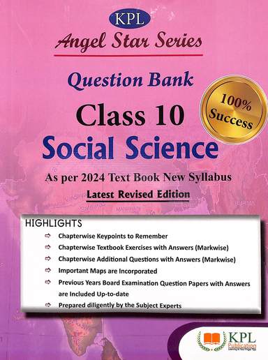 Kpl Angel Star Series Question Bank Social Science Class 10