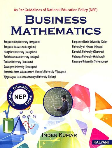 Business Mathematics For Bcom 2 Sem Nep : Bcu Bu Mu Rcu Tu Dau Ksawu Vsku Bnu Myu Kud Gu Ku