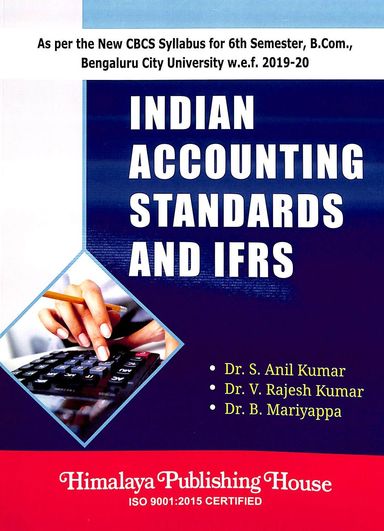 Buy Indian Accounting Standards & Ifrs For 6 Sem Bcom : Bcu Pab 0275 ...