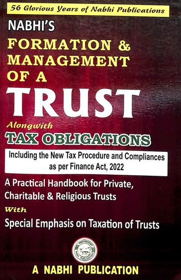 Formations & Management Of A Trust Along With Tax Obligations