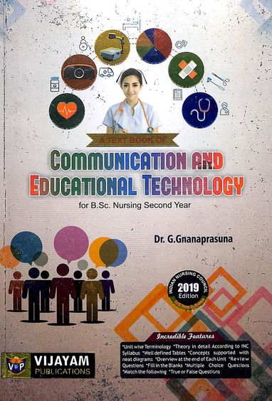 Buy Communication & Educational Technology For Bsc Nursing 2nd Year ...