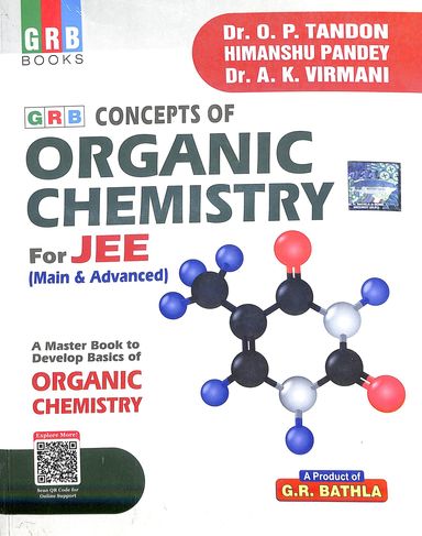 Buy Concepts Of Organic Chemistry For Jee Main & Advanced book : Op ...