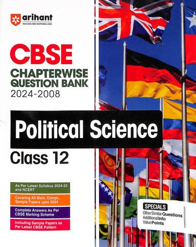 Buy Political Science Class 12 Cbse Chapterwise Question Bank 2024-2010