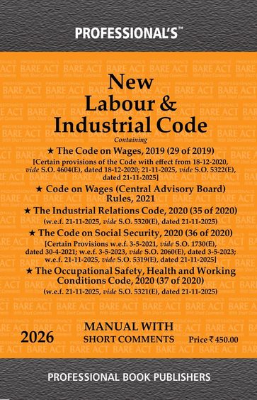 Buy New Labour & Industrial : The Code On Wages 2019 29 Of 2019 : Bare ...