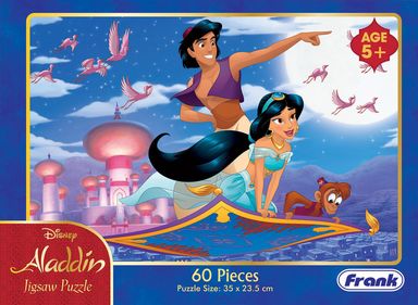 Frank Disney Aladdin Jigaw 60Pcs Puzzle 11551