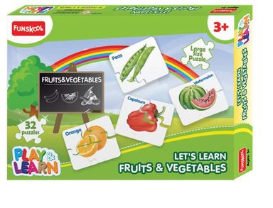 Funskool Lets Learn Fruits and Vegetables 9421400