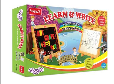 Funskool Learn and Write 2In1 Board Game 9923100