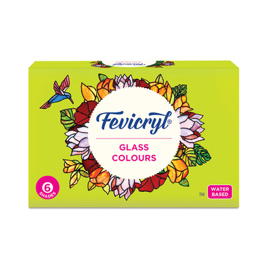 Fevicryl Glass Colours Water Based 75ml