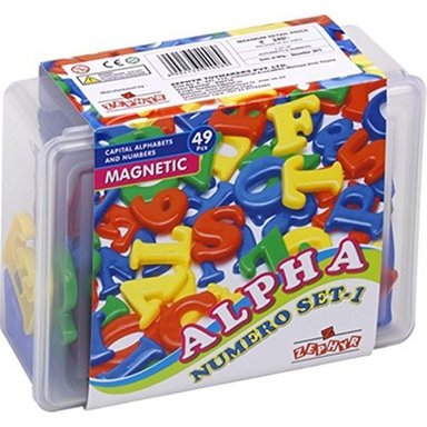 Zephyr Alpha Numero  Jar Set  1