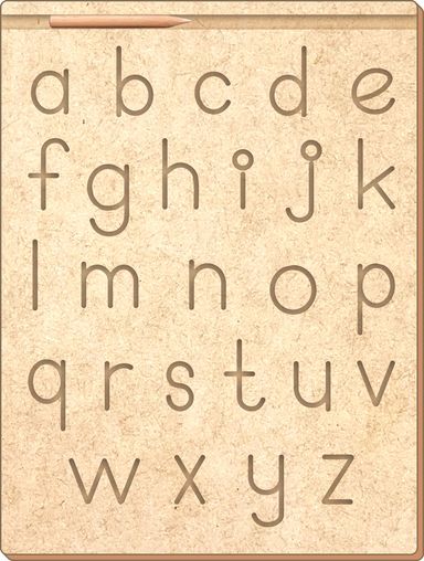 Little Genius Carving English Alphabet Lowercase Abc Me 47