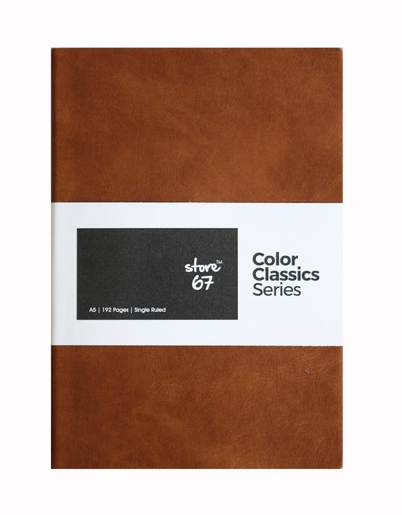 SR A5 - Color Classics 192 pgs - Tan Brown and brown