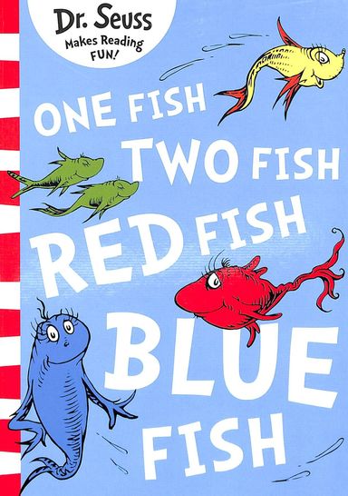 Buy One Fish Two Fish Red Fish Blue Fish book : Dr Seuss