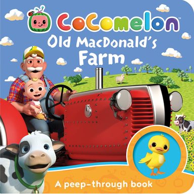 Official Cocomelon : Old Macdonald S Farm : A Peep Through Book