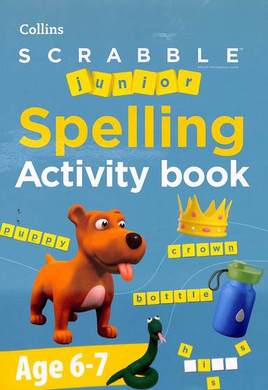Scrabble Junior Spelling Activity Book  6  To 7
