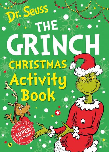 Grinch Christmas Activity Book
