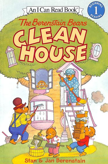Berenstain Bears Clean House 1 An I Can Read