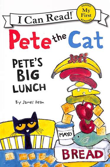 Pete The Cat Petes Big Lunch: I Can Read Shared My First Reading