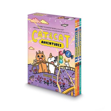 Cat and Cat Adventures #4-6: A Graphic Novel 3-Book Box Set